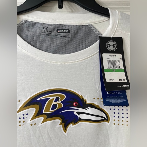 Under Armour Combine Authentic Baltimore Ravens Shirt - Picture 2 of 7